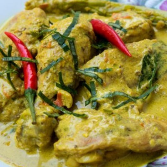 Complete Ingredients and Ready to Cook - Masak Lemak Ayam Cili Padi (4 Portions)